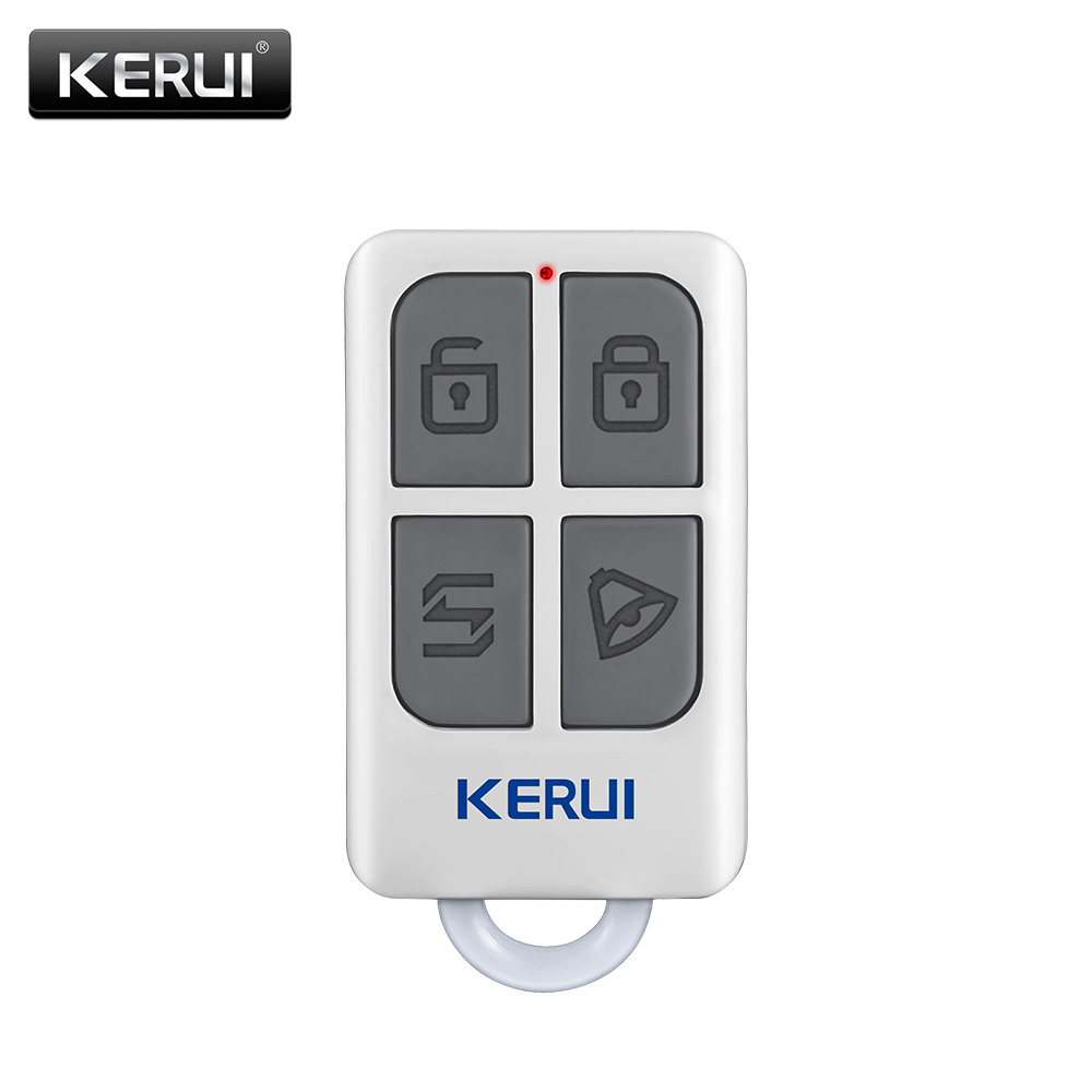 Home Security With Monitoring - KERUI Wireless High-Performance Portable Remote Control