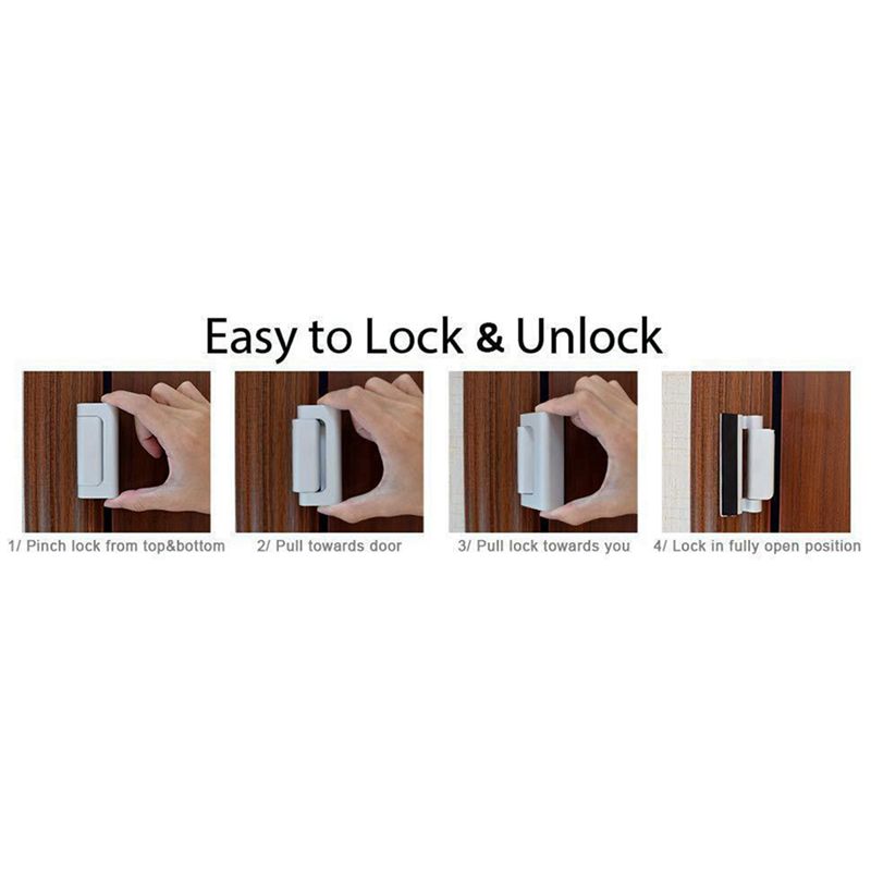 2X Home Security Door Lock Chi - огляд і ціна Home Security Door Reinforcement Lock