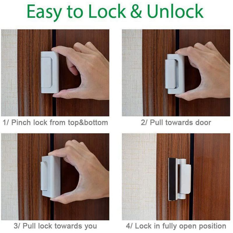 2X Home Security Door Lock Chi - огляд і ціна Home Security Door Reinforcement Lock