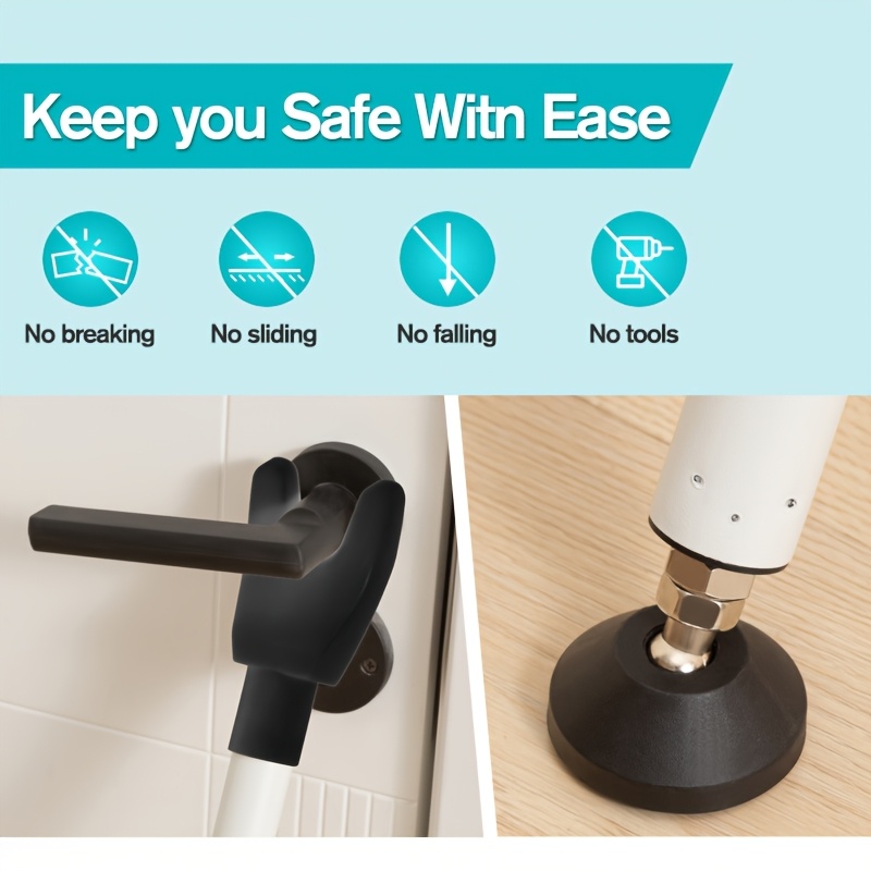 Adjustable 2in1 Sliding Patio  - огляд і ціна Home Security Door Reinforcement Lock