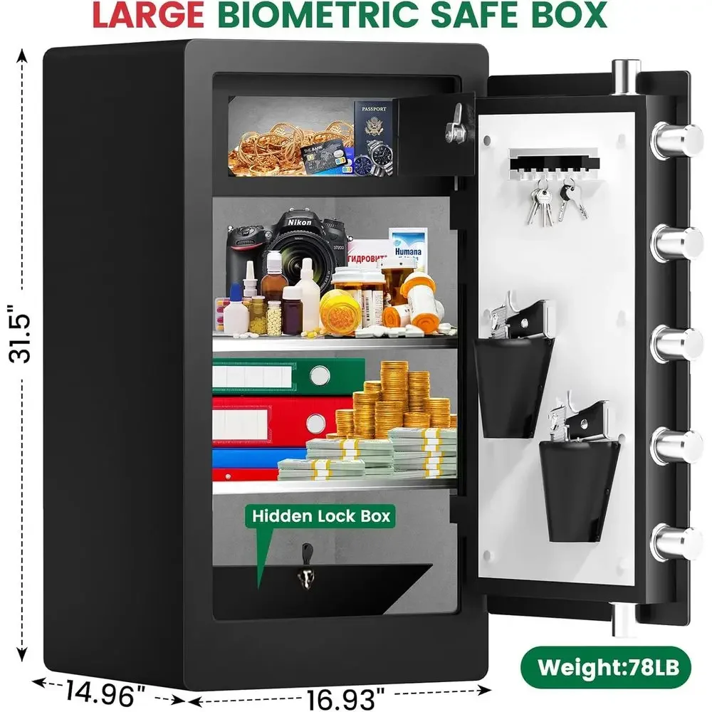 Extra Large Biometric Safe wit - огляд і ціна Home Security Officer