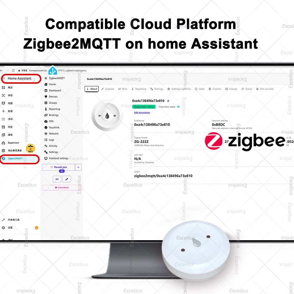 Zigbee Water Detector Leakage  - огляд і ціна Home Security With Monitoring