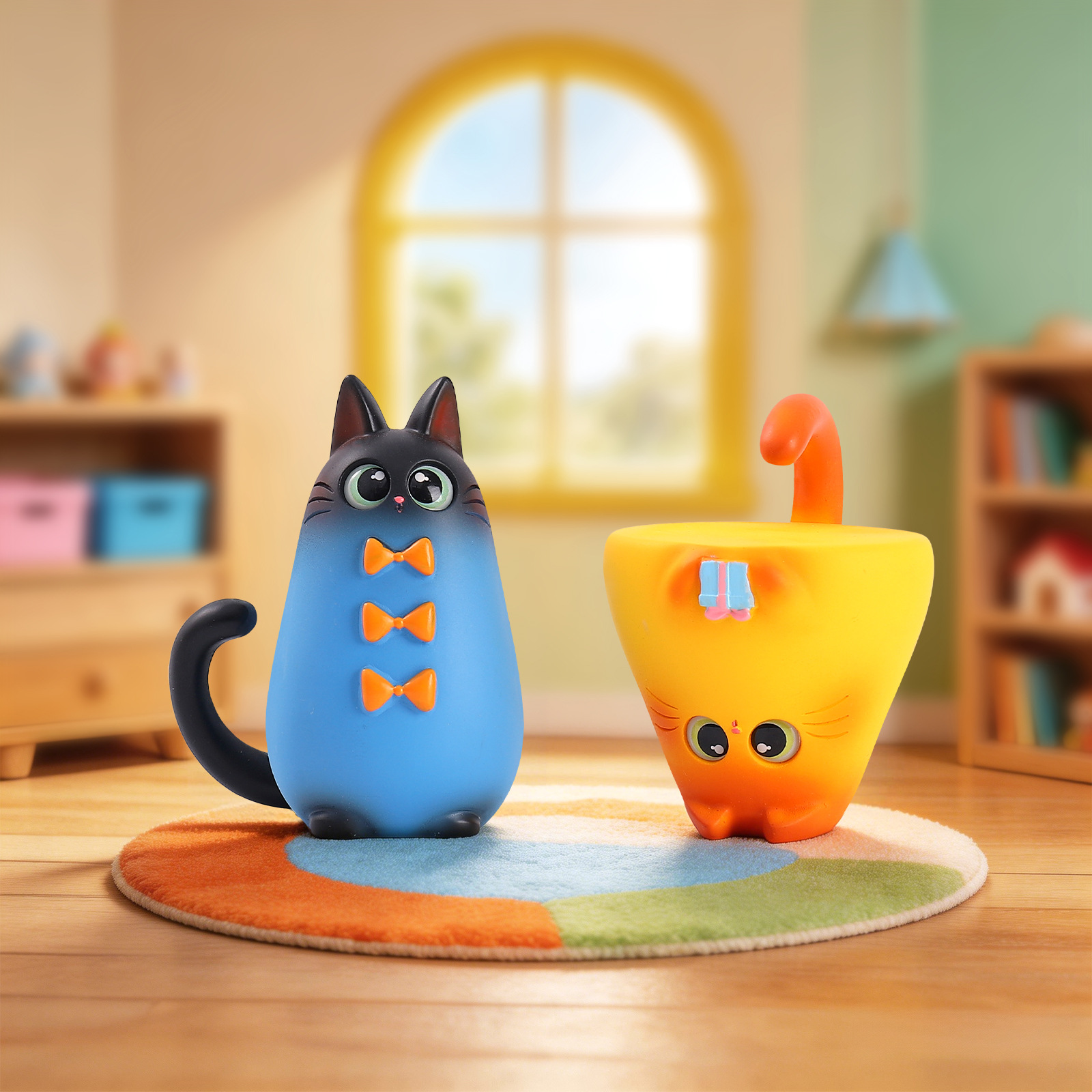 Blind Box Cat Figurine Resin C - огляд і ціна Home Security Officer