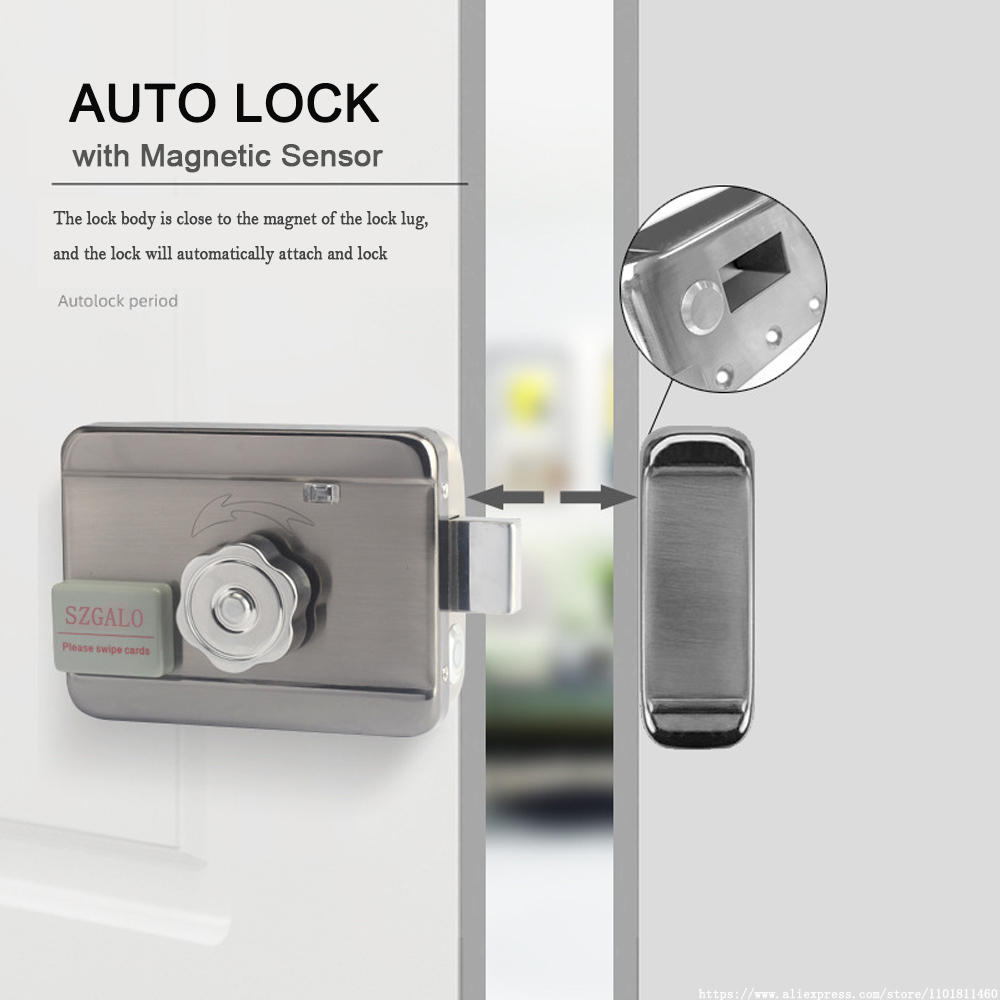 WiFi Control Electric Lock Gat - огляд і ціна Home Security Ring System