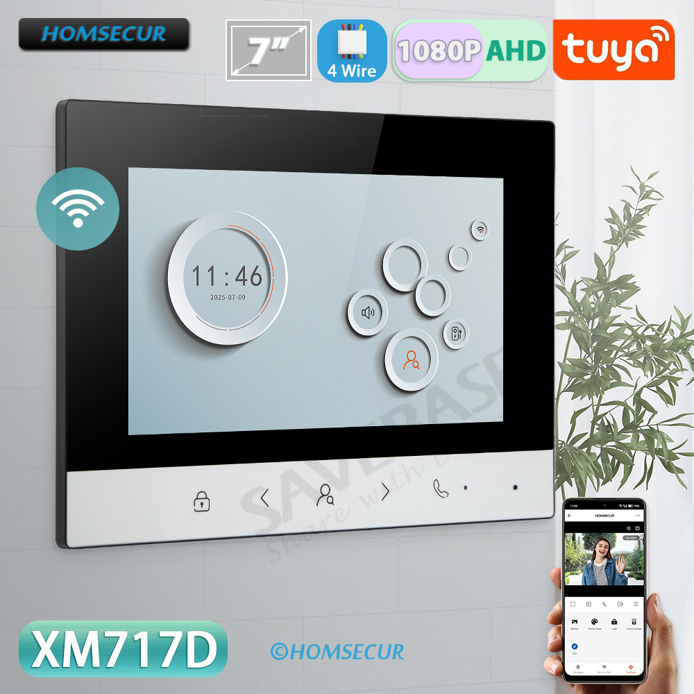 Tuya Smart WIFI Indoor Monitor - огляд і ціна Home Security With Monitoring