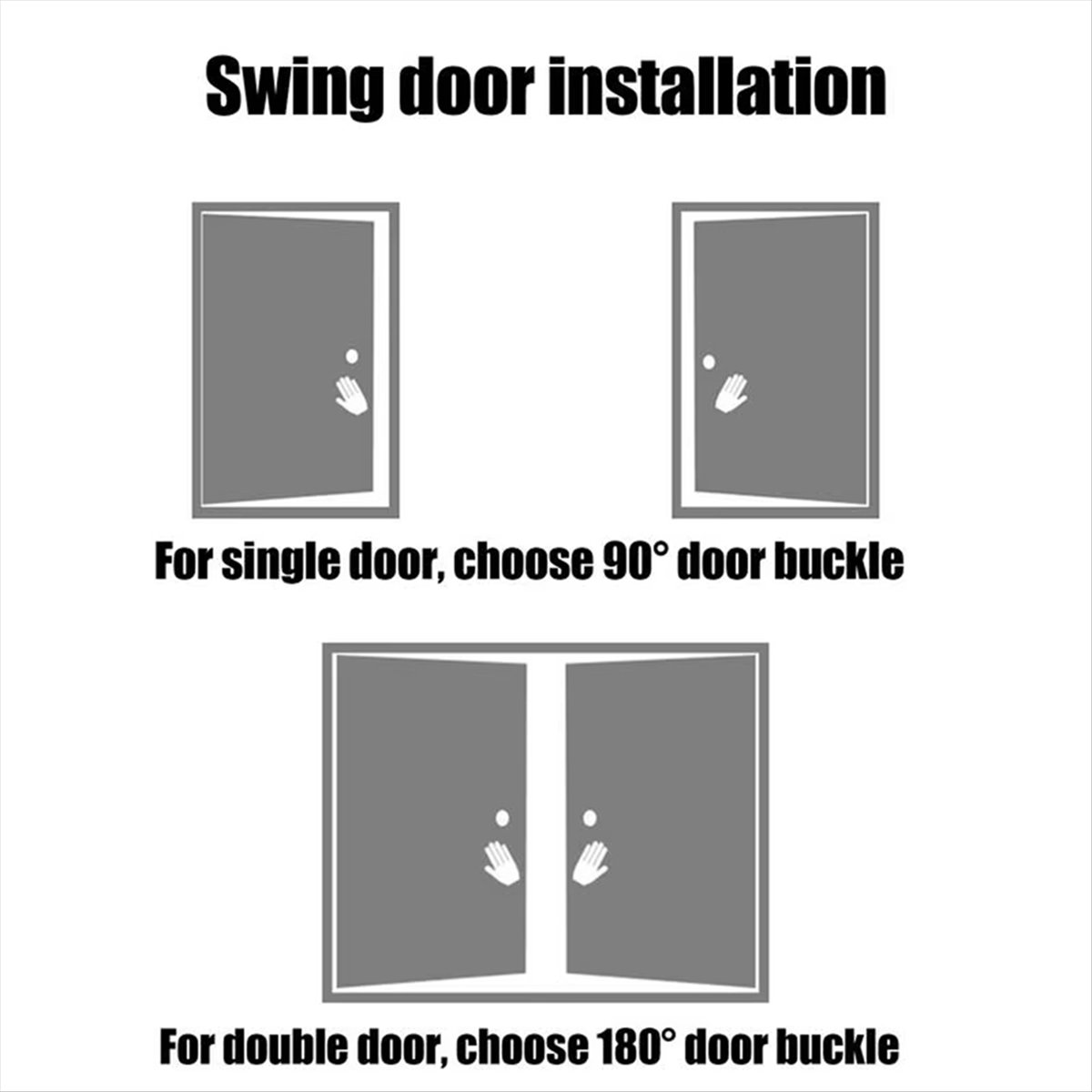 A72P  for Door 90 Degree Heavy - огляд і ціна Home Security Door Reinforcement Lock
