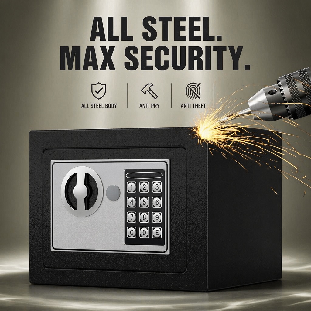 All Steel Electronic Digital K - огляд і ціна Home Security Officer