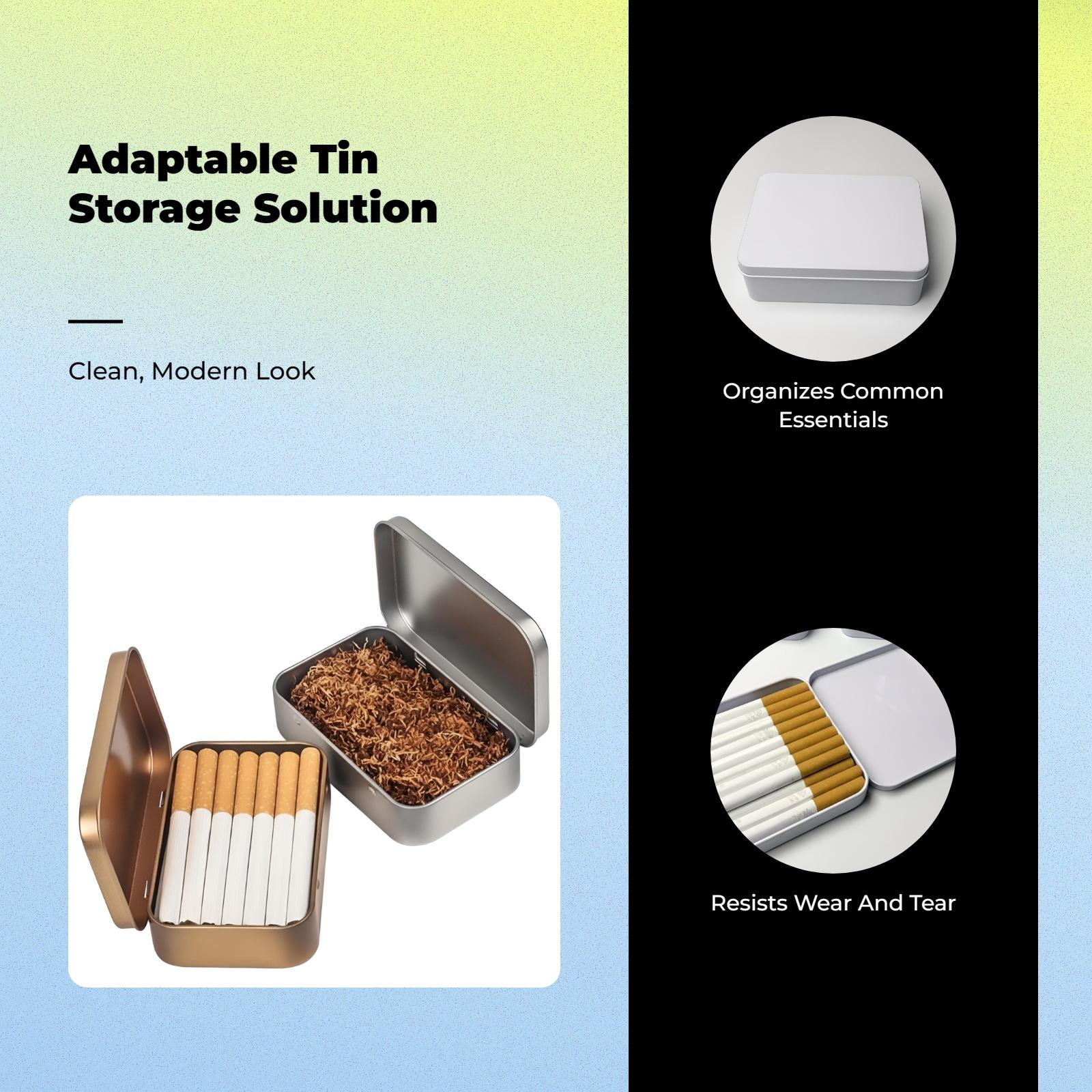 Cream Tin Metal Storage Box Se - огляд і ціна Home Security Officer