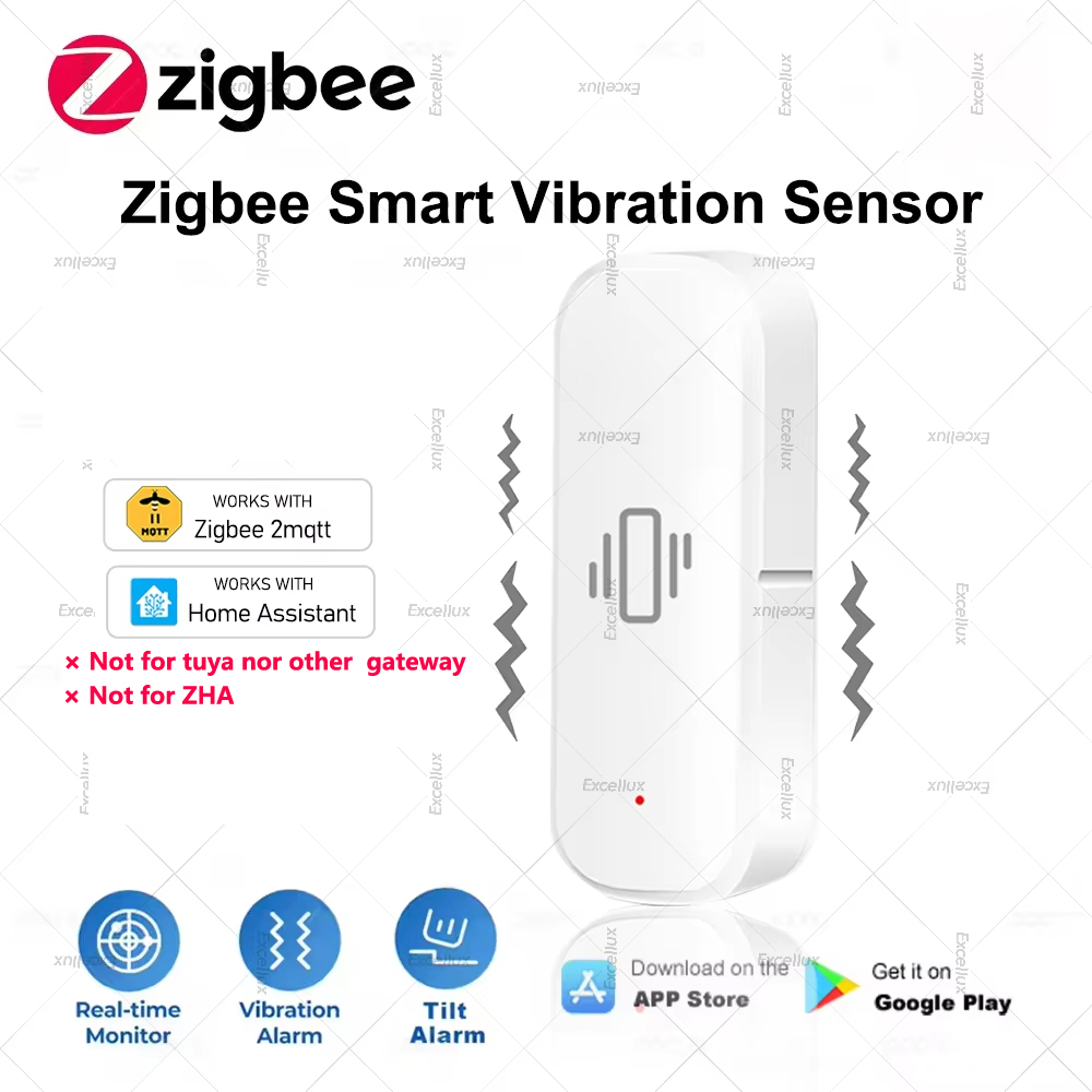 Zigbee Smart Vibration Sensor  - огляд і ціна Home Security With Monitoring