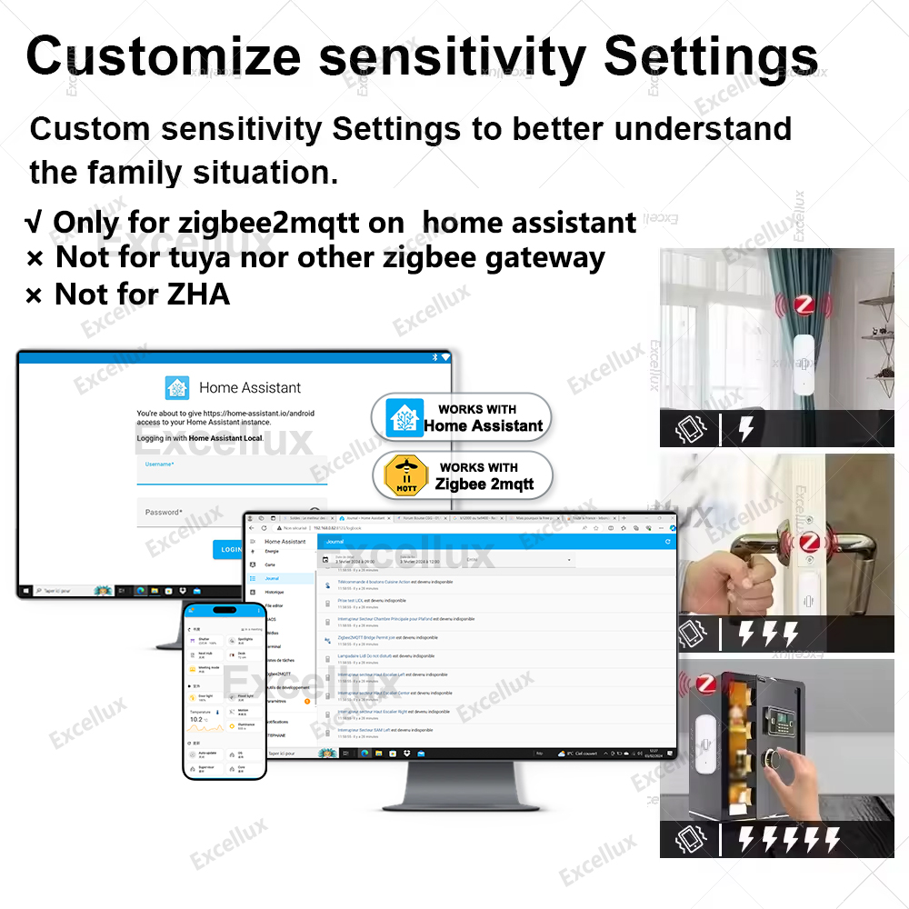 Zigbee Smart Vibration Sensor  - огляд і ціна Home Security With Monitoring