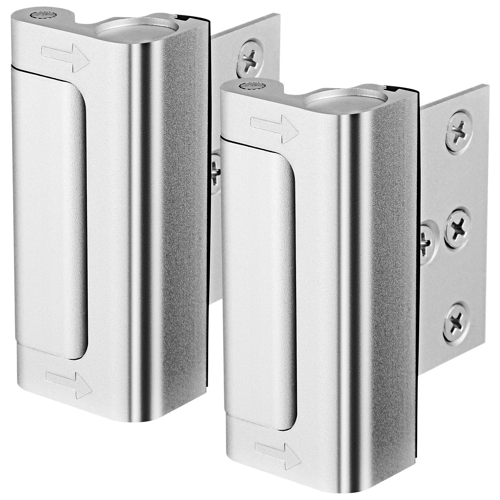 2Pcs Aluminum Alloy Safety Loc - огляд і ціна Home Security Door Reinforcement Lock