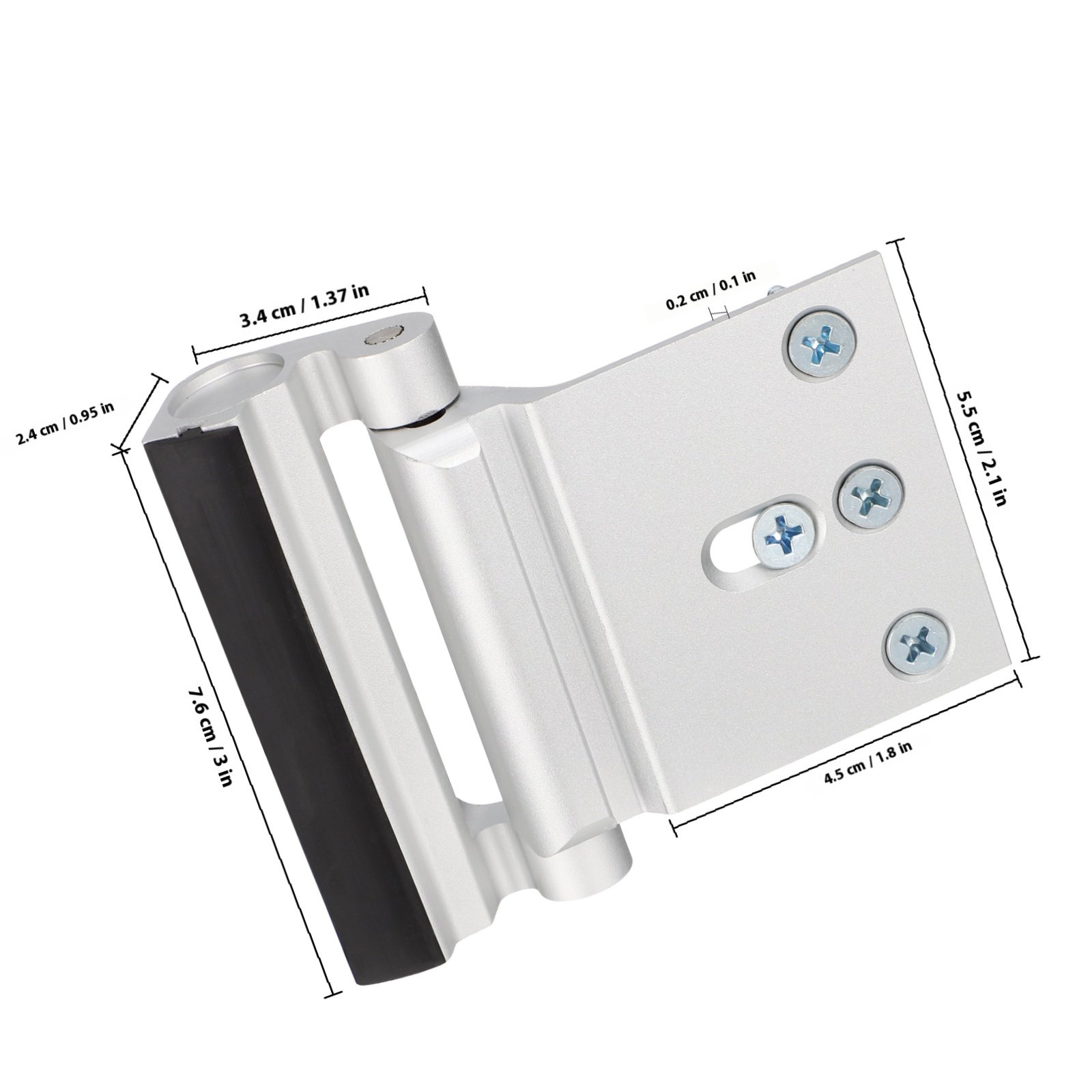 2Pcs Aluminum Alloy Safety Loc - огляд і ціна Home Security Door Reinforcement Lock