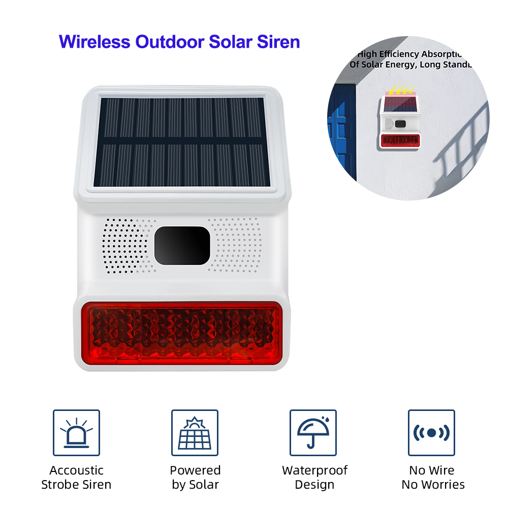 TAIBOAN 433MHZ Wireless Solar  - огляд і ціна Home Security Lights