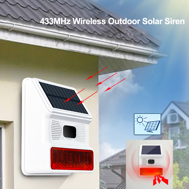 TAIBOAN 433MHZ Wireless Solar  - огляд і ціна Home Security Lights