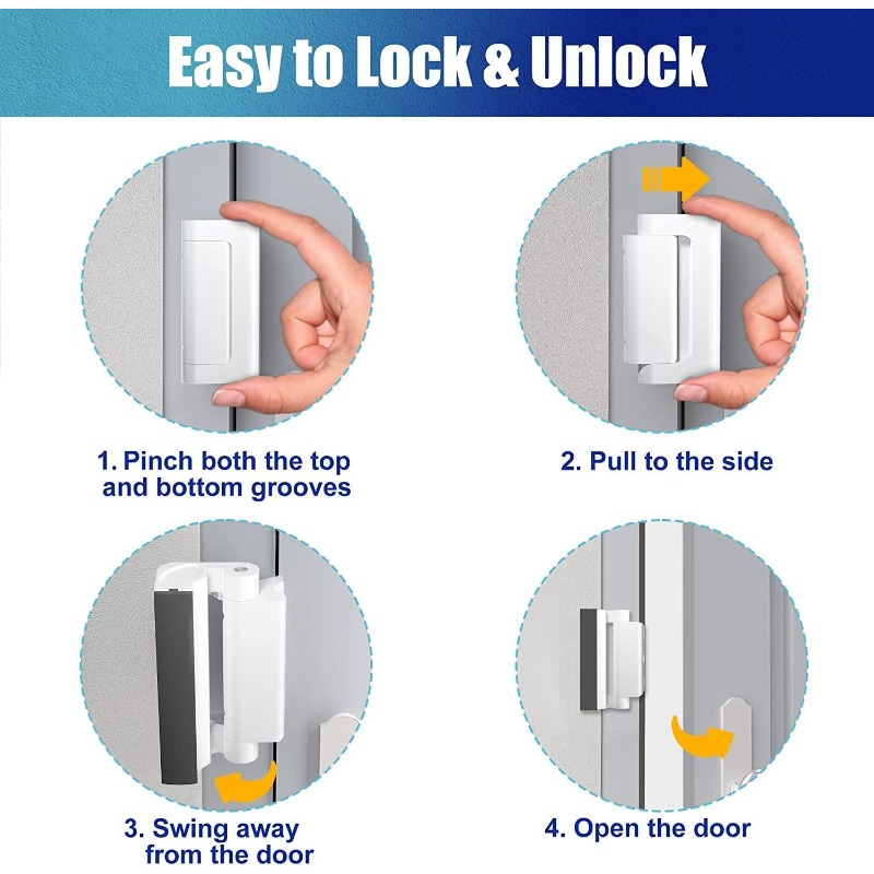 Door Reinforcement Lock Withst - огляд і ціна Home Security Door Reinforcement Lock