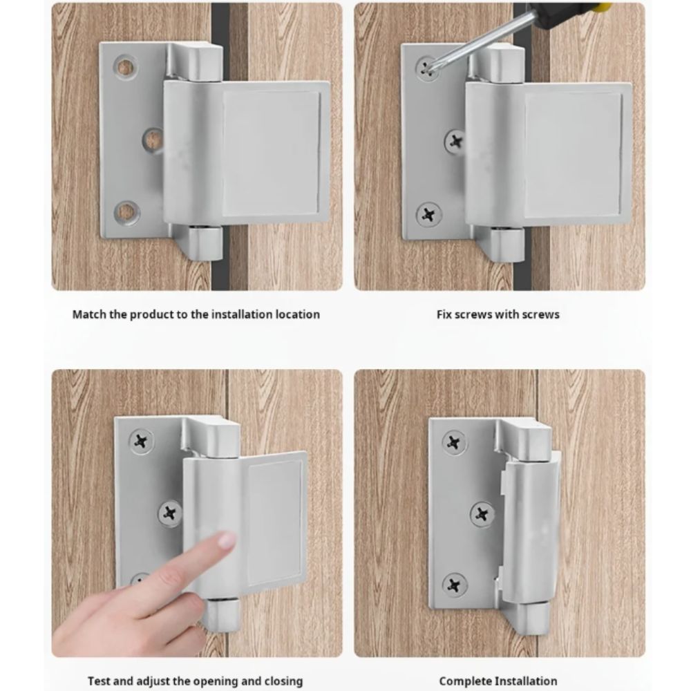 Aluminum Alloy Door Lock Secur - огляд і ціна Home Security Door Reinforcement Lock