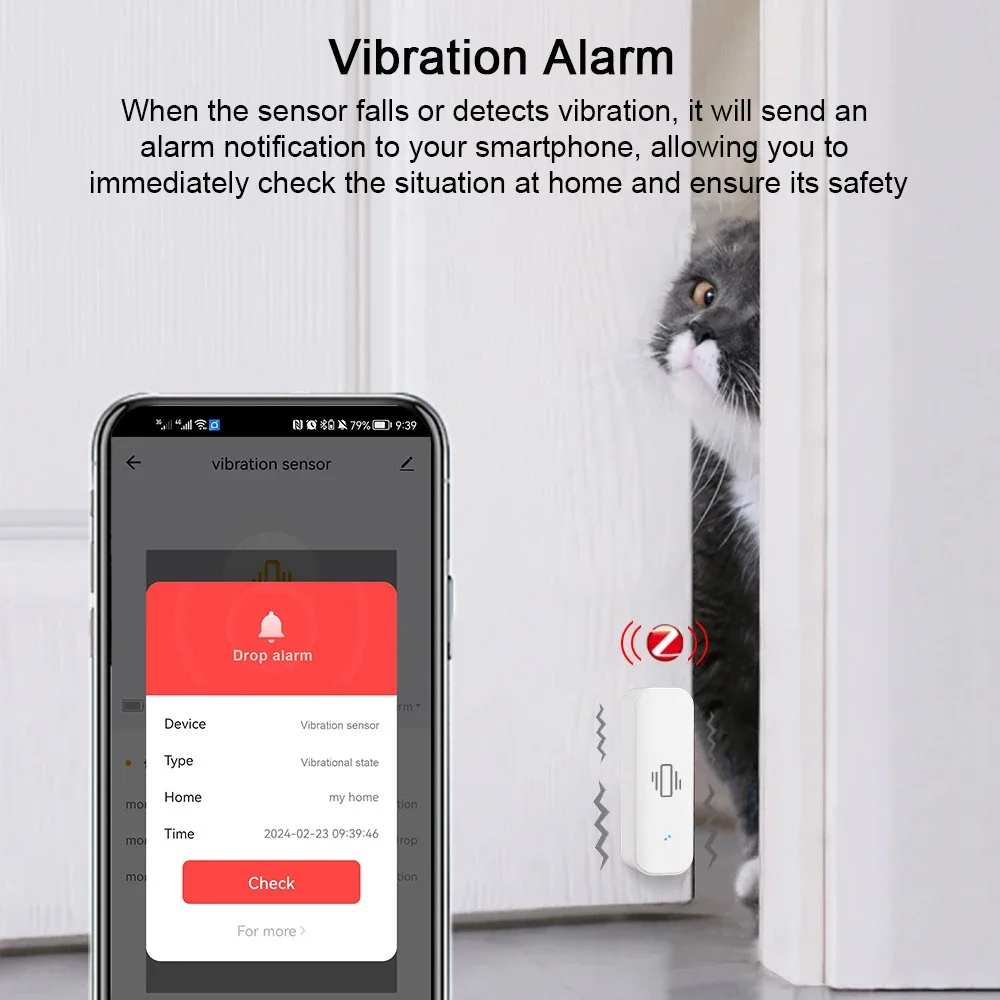 Tuya WiFi/Zigbee Smart Vibrati - огляд і ціна Home Security With Monitoring
