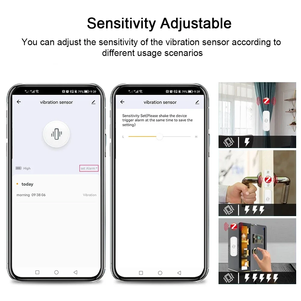 Tuya WiFi/Zigbee Smart Vibrati - огляд і ціна Home Security With Monitoring