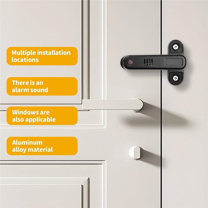 Excellent-Burglar& Child-Proof - огляд і ціна Home Security Door Reinforcement Lock