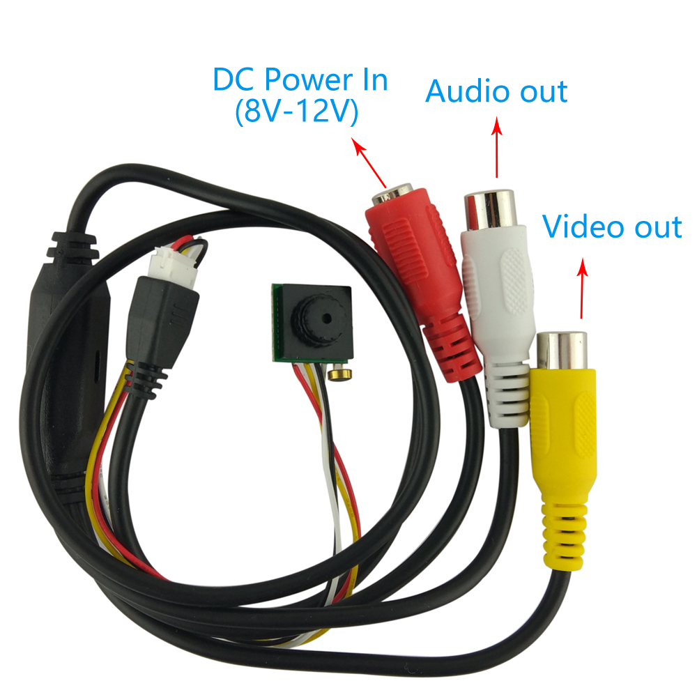 700TVL CVBS 12*12mm Micro Mini - огляд і ціна Home Security Camera System