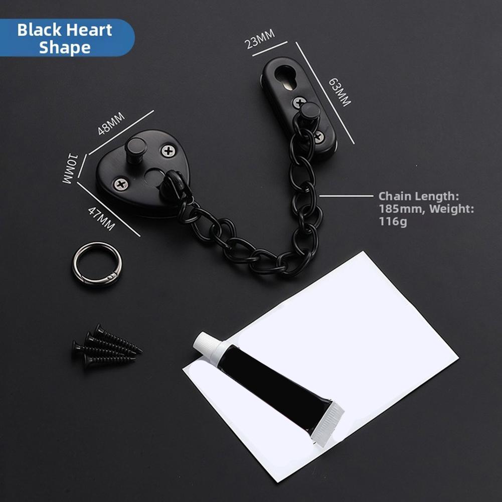Stainless Steel Door Chain Loc - огляд і ціна Home Security Door Reinforcement Lock