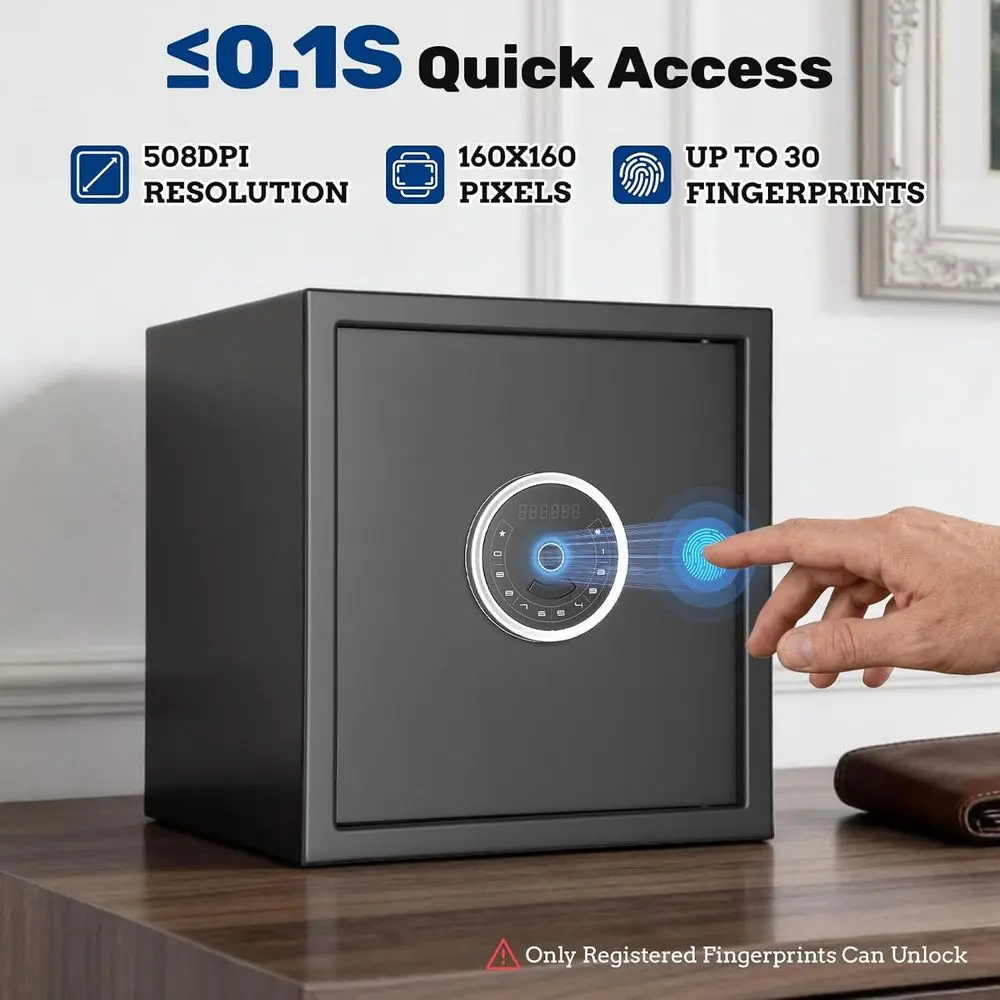1.5 Auto-Open Biometric Safe w - огляд і ціна Home Security Officer