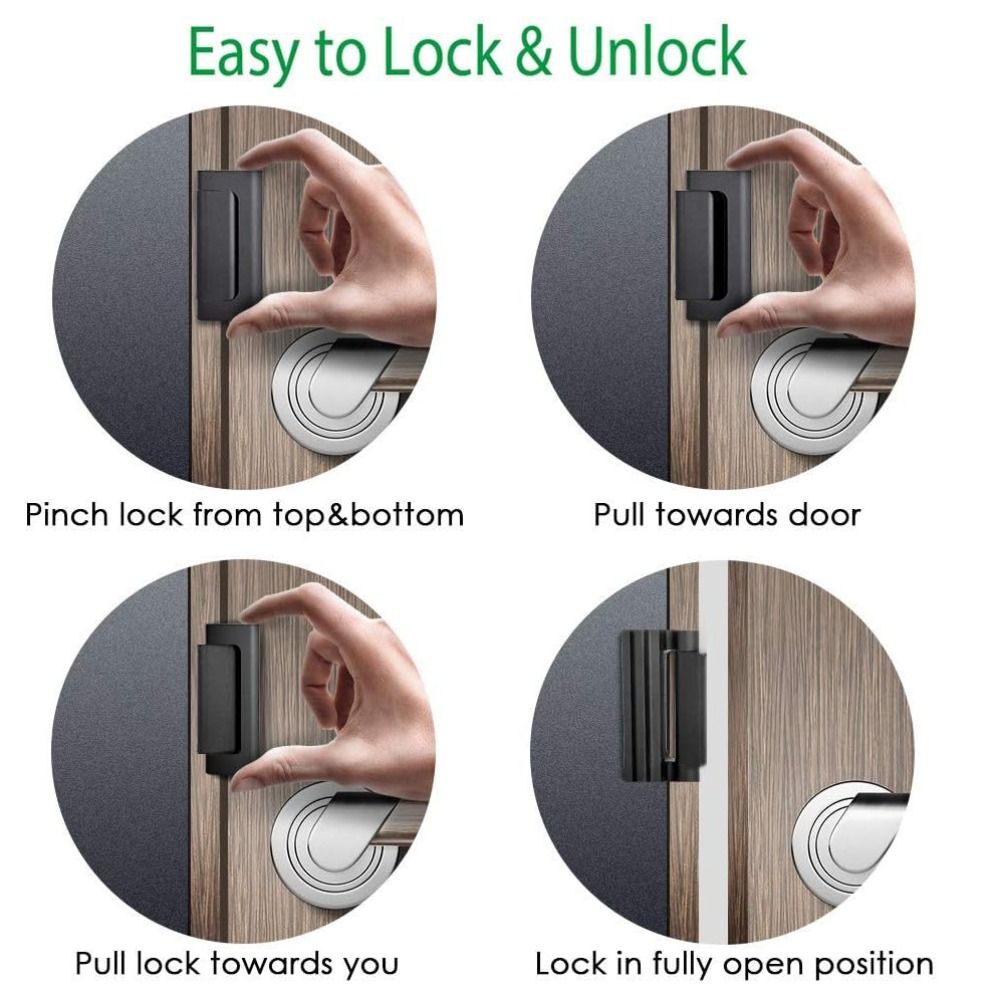 Aluminum Alloy Door Reinforcem - огляд і ціна Home Security Door Reinforcement Lock